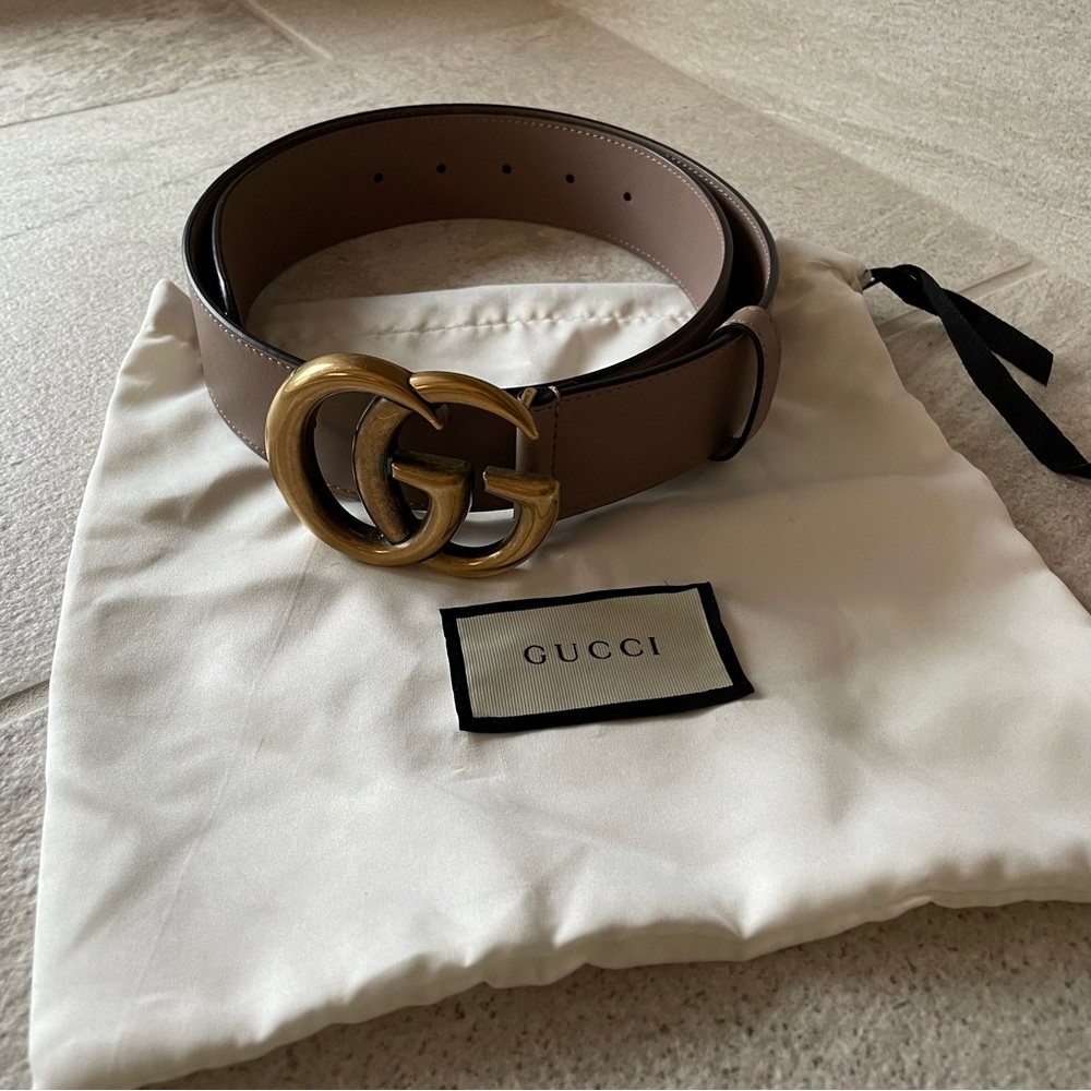 GG Marmont wide belt 85 / 34